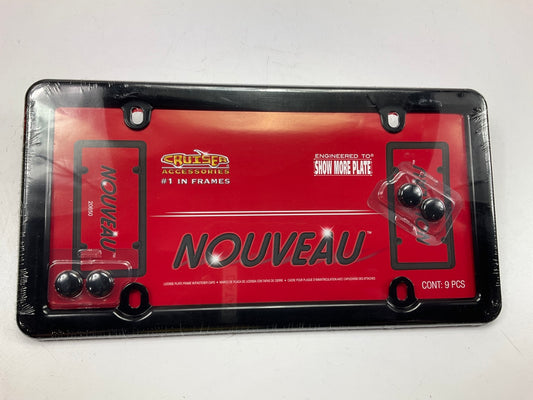 (2) Cruiser 20650 UNIVERSAL Nouveau License Plate Frame