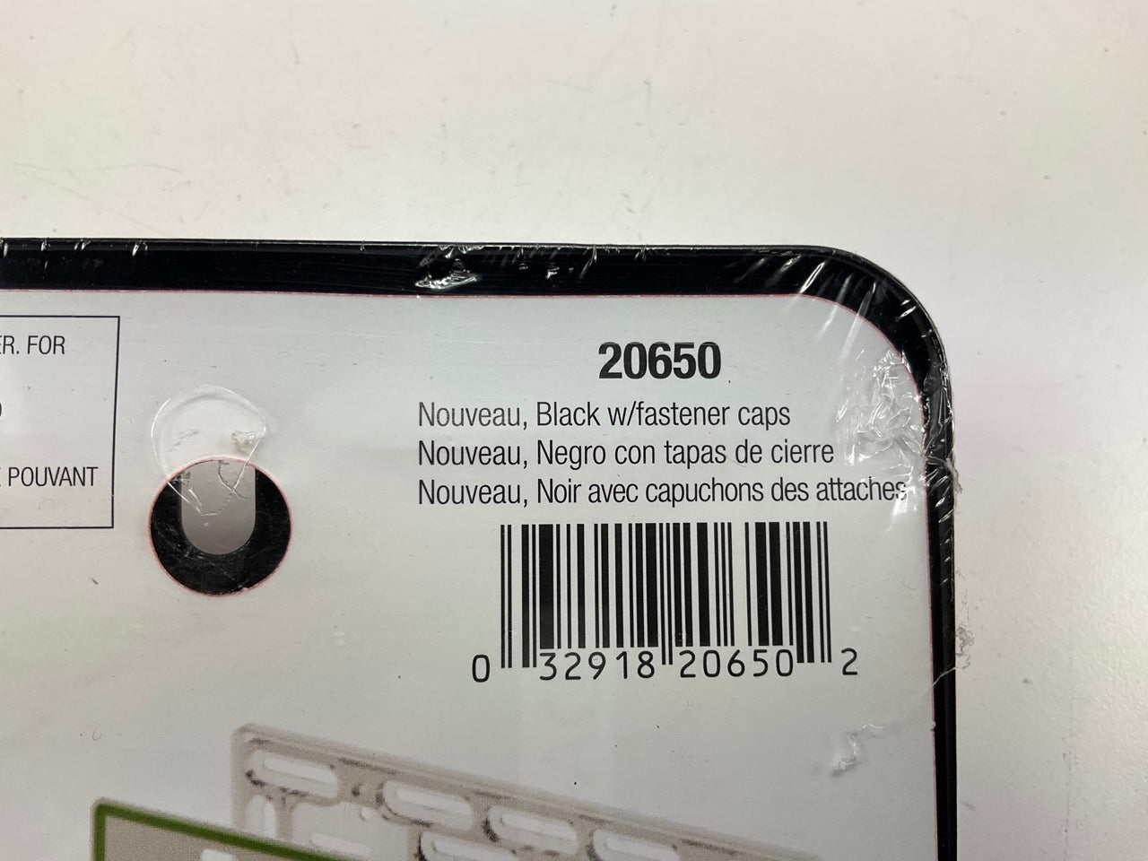 (2) Cruiser 20650 UNIVERSAL Nouveau License Plate Frame