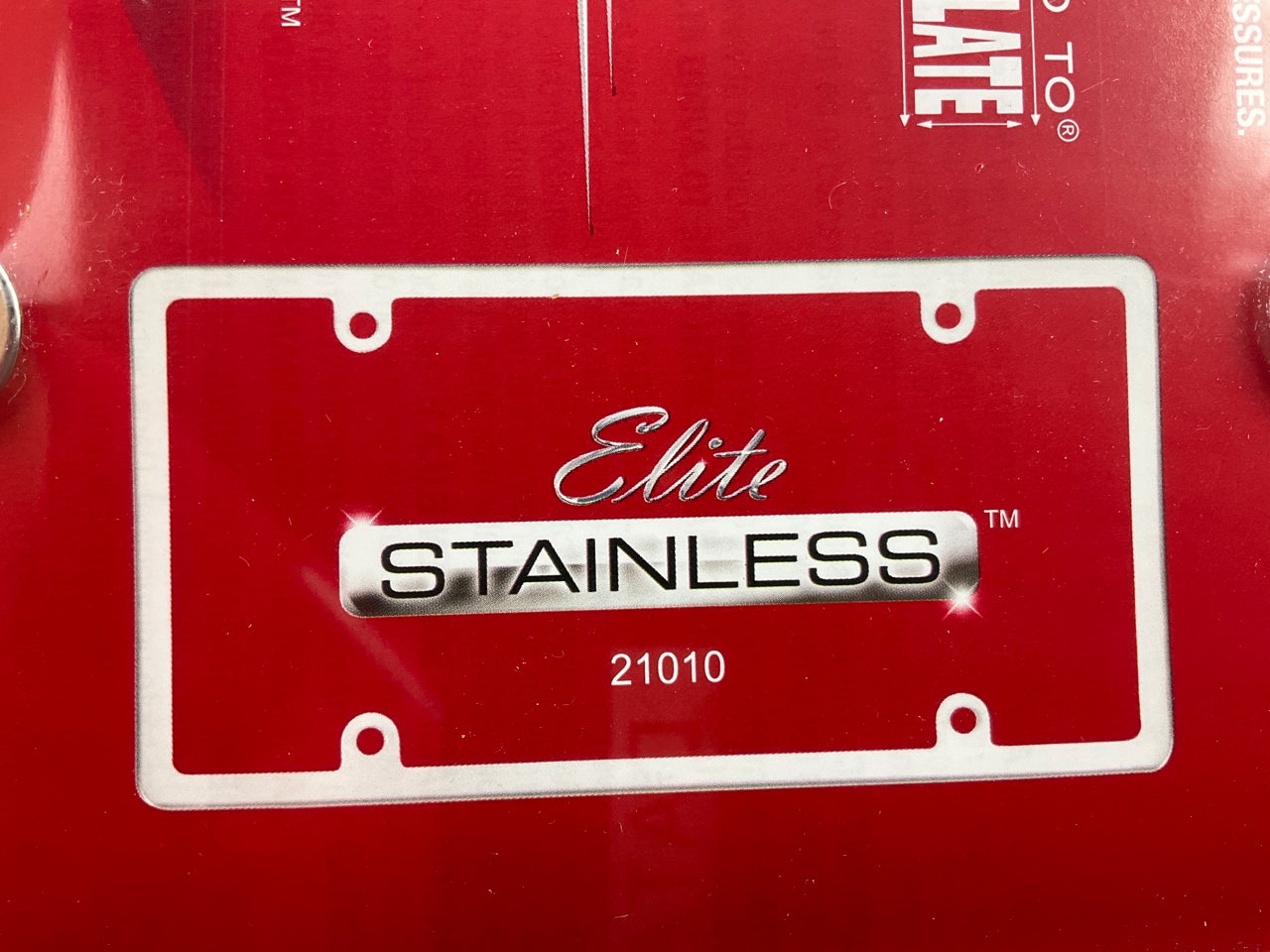 Cruiser 21010 UNIVERSAL Elite Stainless Steel License Plate Frame