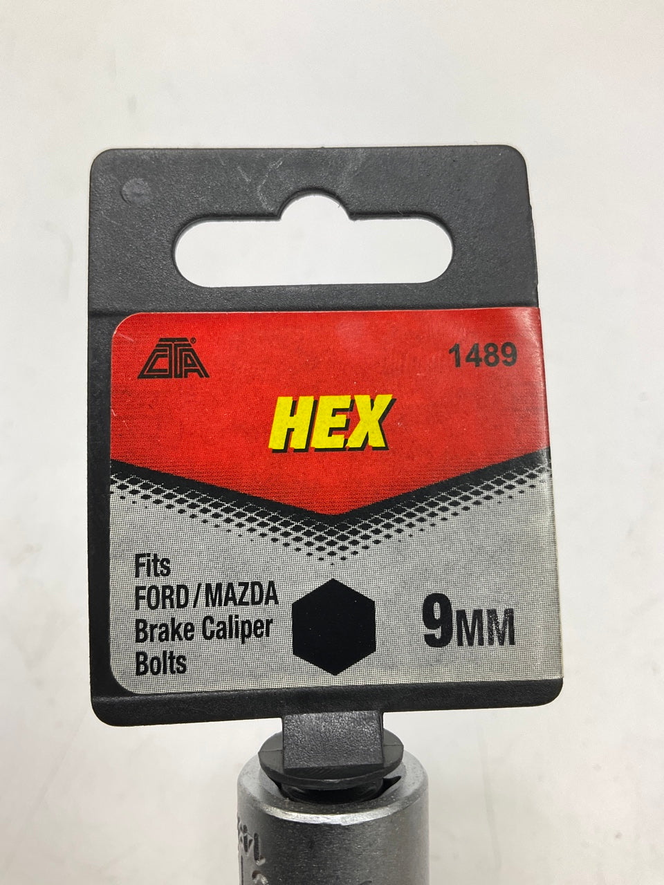 CTA 1489 Brake Caliper Bolt Socket - 9mm Hex, 3/8'' Drive