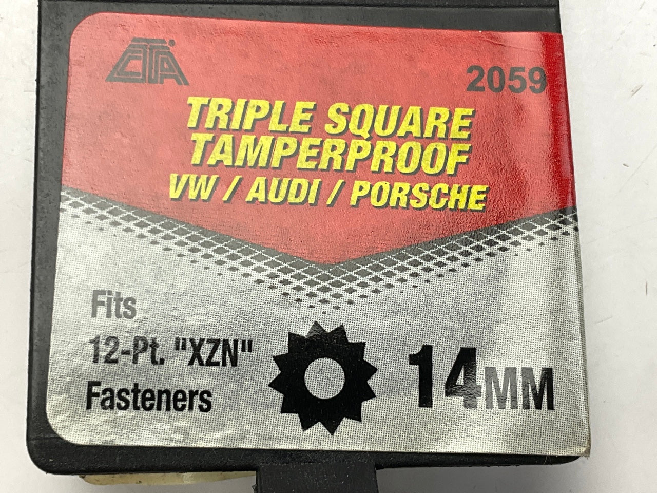 CTA 2059 12 Point Triple-Square ''XZN'' Tamper Proof 14mm Socket