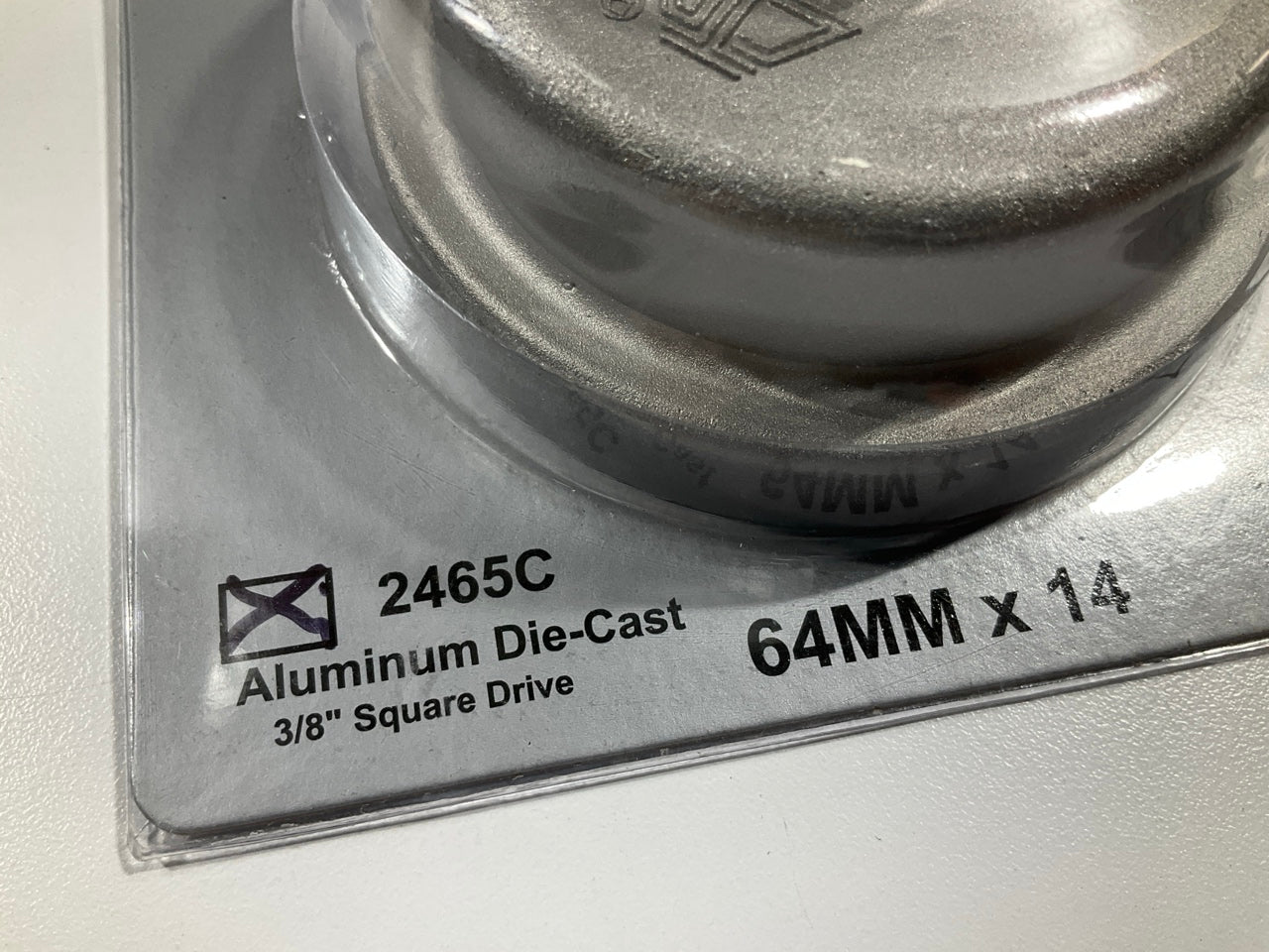 CTA 2465C Aluminum Engine Oil Filter Wrench Socket - 64mm X 14 Flute
