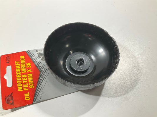 CTA A253 Cap Type Oil Filter Wrench - 93MM X 36 Flute, 3/8'' Drive