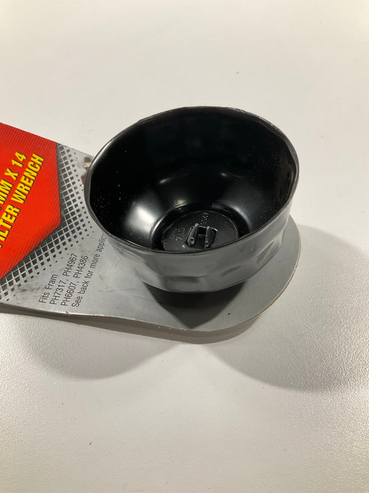 CTA A255 Engine Oil Filter Wrench Socket Tool - 65mm & 67mm X 14 Flute