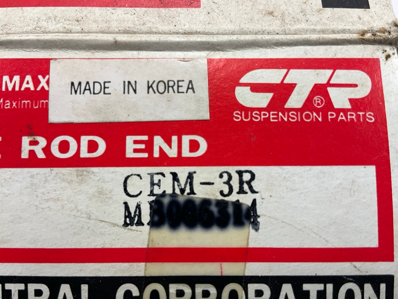 CTR CEM-3R Front Outer Steering Tie Rod End