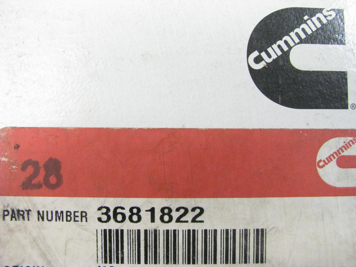 NEW - OEM For Cummins 3681822 Serpentine Belt K100810HD, K100810