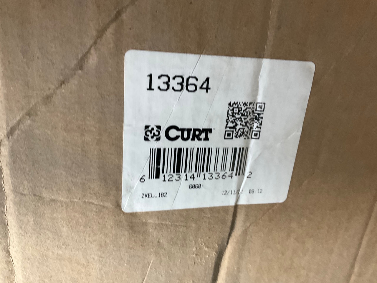 Curt 13364 Class 3 Trailer Hitch 2'' Receiver For 2008-2020 Dodge Grand Caravan