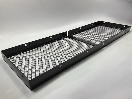 Curt 18120 2'' Receiver Hitch Mounted Cargo Carrier Basket, 60''x20'', 500 Lbs