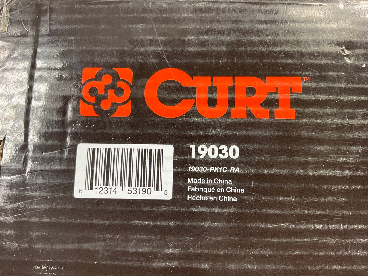 CURT 19030 Universal Step Bumper Hitch Receiver, 2-Inch, 5,000 Lbs.