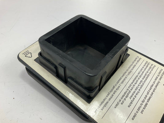 CURT 22278 Trailer Hitch Receiver Tube Rubber Cover Plug - 2.5'' (2-1/2'' Square)