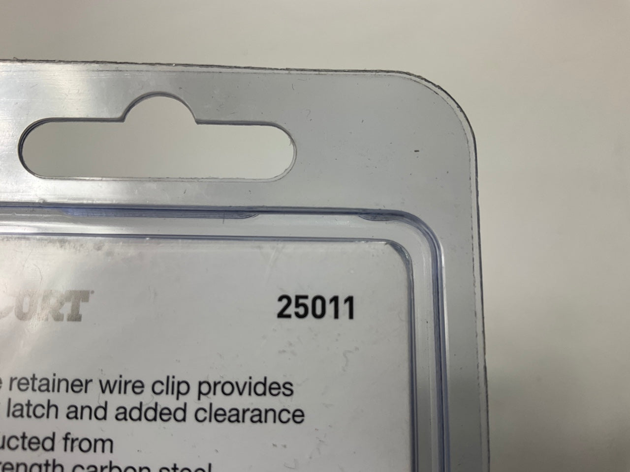 CURT 25011 5/16'' Square Retainer Safety Pin - 3'' Pin Length