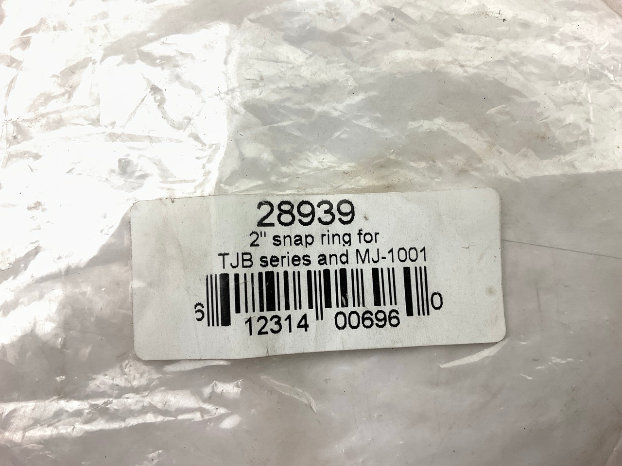CURT 28939 Replacement Jack 2-1/2'' Snap Ring For 28100, 28304, 28302, 28300 Jack