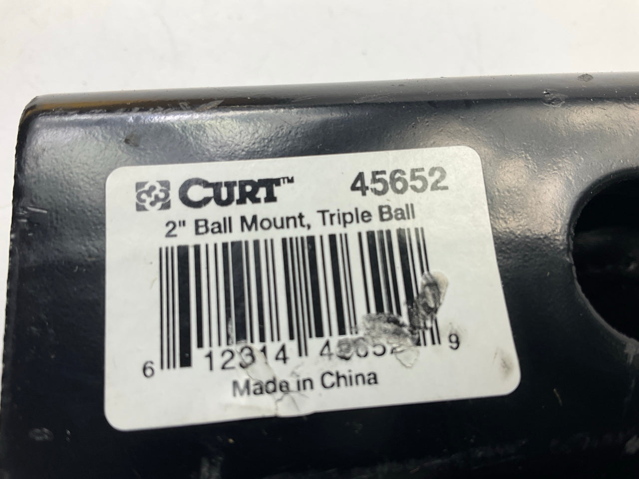 CURT 45652 Tri-Ball 2'' Trailer Hitch Ball Mount With 1-7/8'', 2'', 2-5/16'' Balls