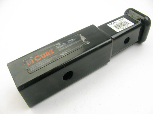 Curt 45770 Receiver Hitch Tube Adapter (2'' To 1-1/4'' Shank, 3,500 Lbs. 4'' Long)