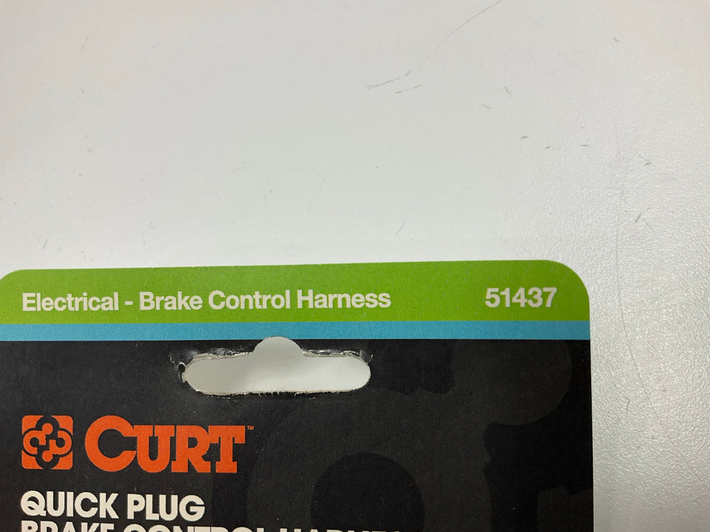 CURT 51437 Quick Plug Electric Trailer Brake Controller Wiring Harness