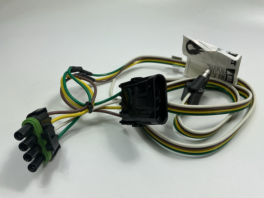 CURT 55315 Vehicle-Side 4-Pin Trailer Wiring Wire Harness 4-Way Flat Harness