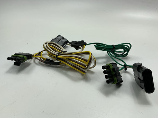 Curt 55356 Trailer Wiring Harness Connector Kit For 1991-1997 Jeep Wrangler