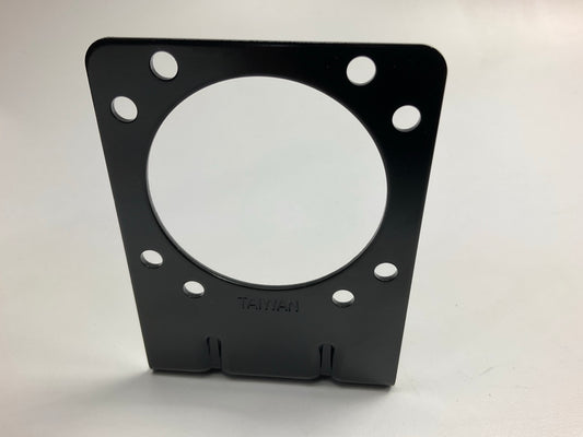 Curt 58510 Connector Mounting Bracket For 7-Way RV Blade (Heavy-Duty, Black)
