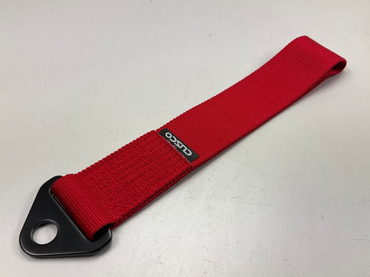 Cusco 00B-CTS-RD Universal Fabric Tow Strap Hook, Red, 3.5 Tons, 7,715 Lbs