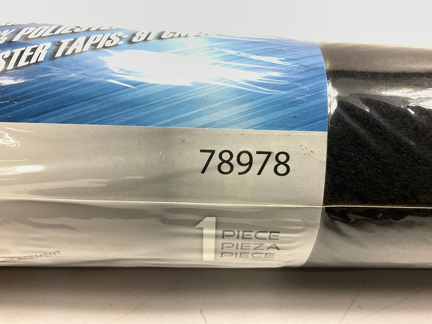 CA 78978 Black Polyester 72 X 36 Inch Carpet Roll For Speakers, Subwoofer Box