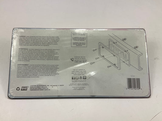 Custom Accessories 92720 American Flag License Plate Frame