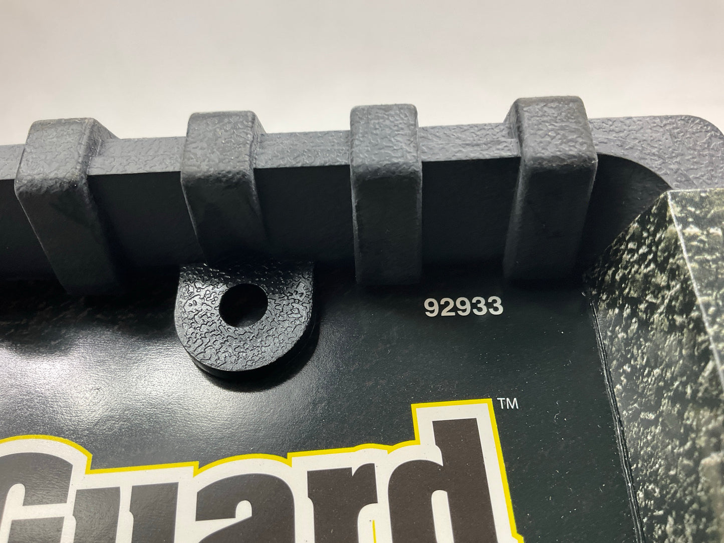 Custom Accessory 92933 Bumper Guard Rubber License Plate Frame Holder Protector