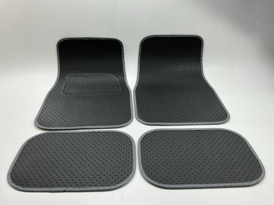 Custom PB80075PBI Universal Gray Floor Mat Carpet Set, 4-Piece