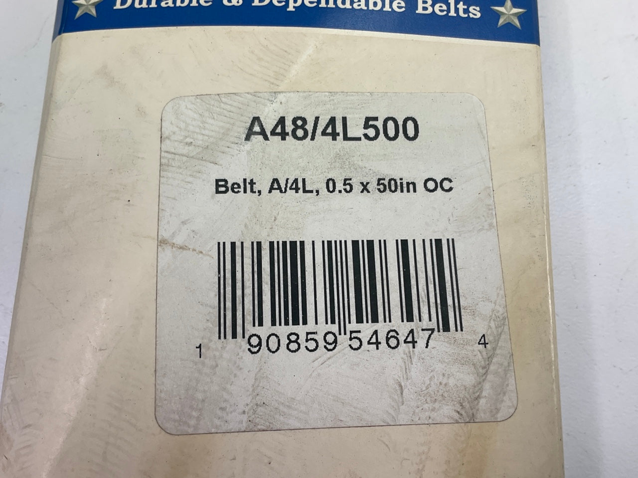 D&d Power A48 Industrial Accessory Drive Belt - 1/2'' X 50''