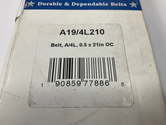D&D A194L210 Lawn & Garden Power Equipment Accessory Drive Belt - 1/2'' X 21''