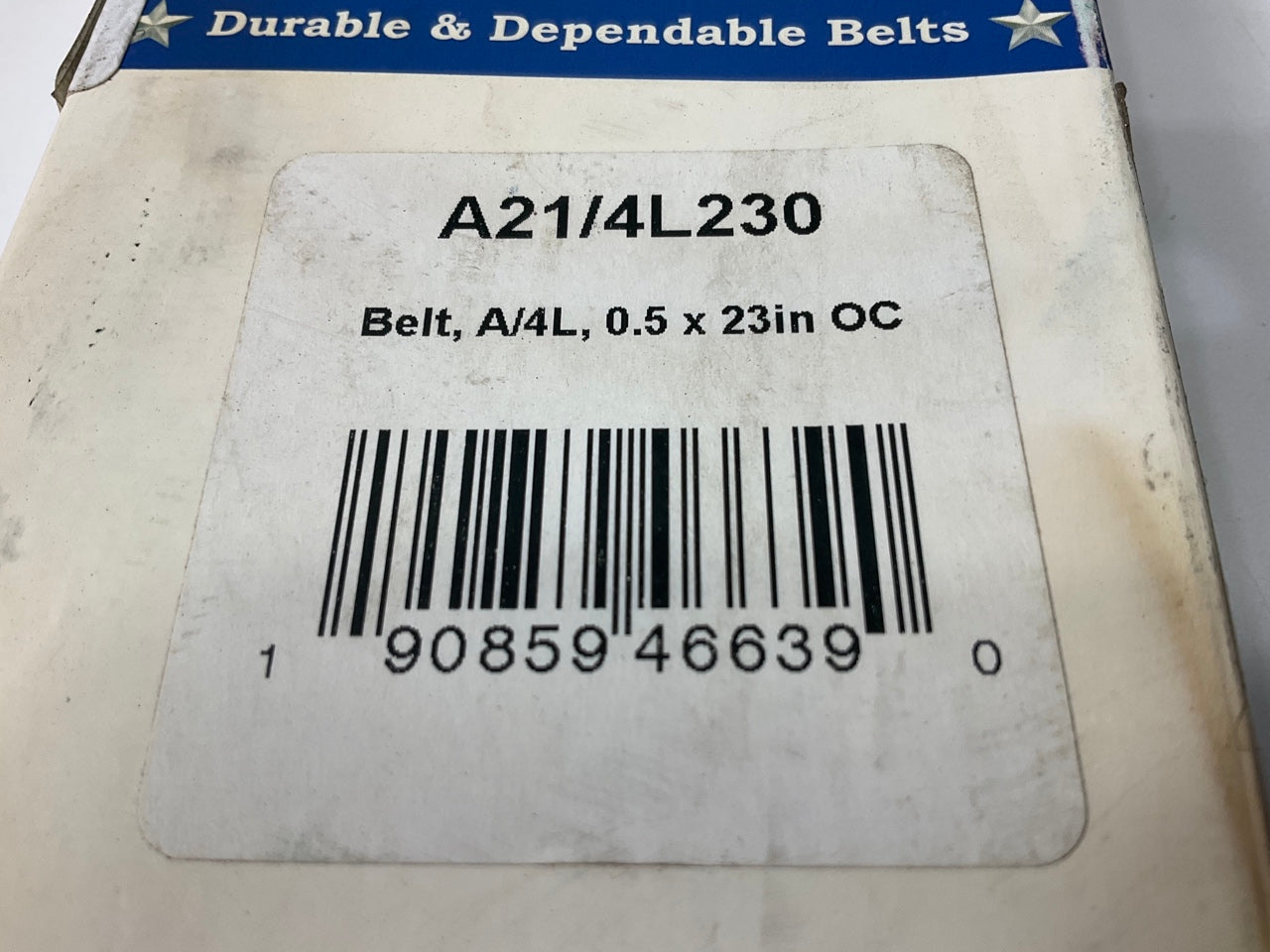 D&D A21-4L230 Lawn & Garden Power Equipment Accessory Drive Belt - 1/2'' X 23''