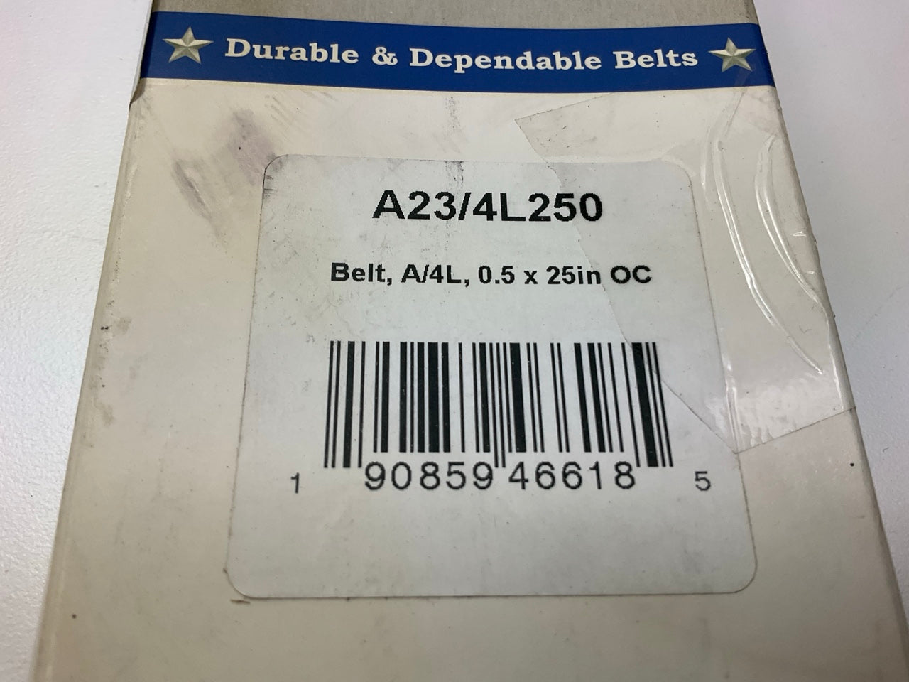 D&D A23-4L250 Lawn & Garden Power Equipment Accessory Drive Belt - 1/2'' X 25''