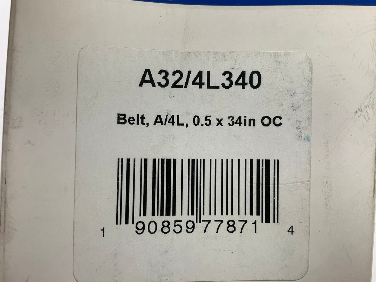 D&D A32-4L340 Lawn & Garden Power Equipment Accessory Drive Belt - 1/2'' X 34''