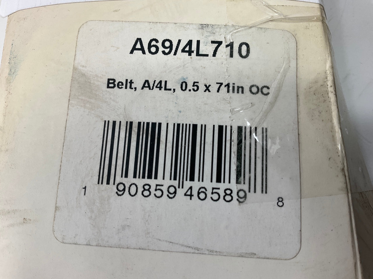D&D A69-4L710 Lawn & Garden Power Equipment Accessory Drive Belt - 1/2'' X 71''