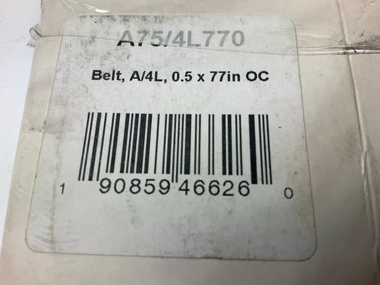 D&D A75-4L770 Lawn & Garden Power Equipment Accessory Drive Belt, 1/2'' X 77''