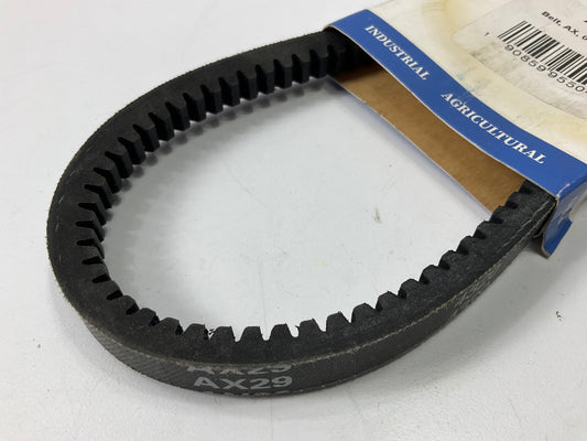D&D AX29 Cogged Industrial Accessory Drive Belt - 1/2'' X 31''