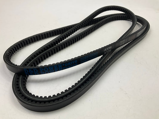 D&D AX96 Cogged Industrial Accessory Drive Belt - 1/2'' X 98''