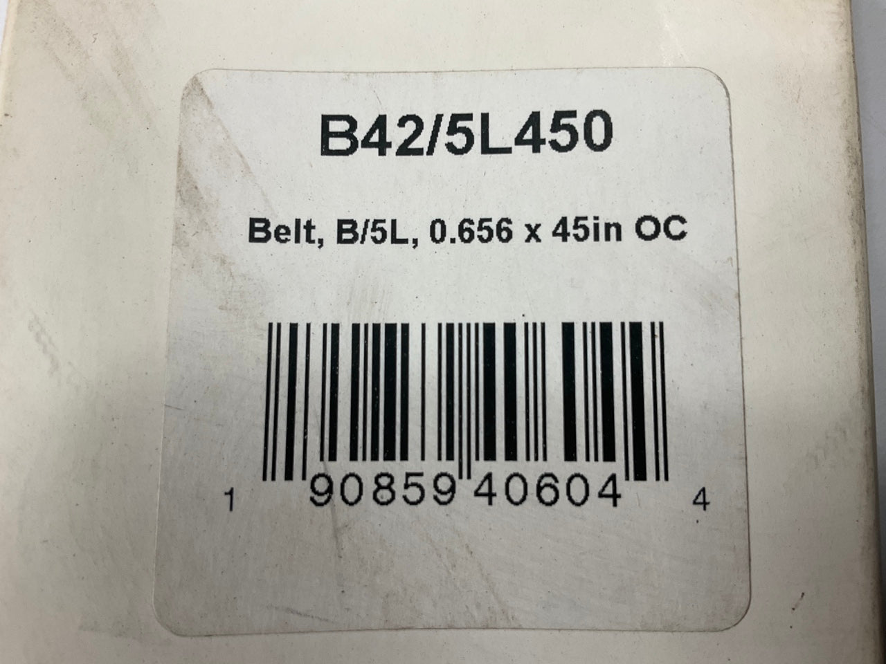 D&D B42-5L450 Lawn & Garden Power Equipment Accessory Drive Belt - 21/32'' X 45''