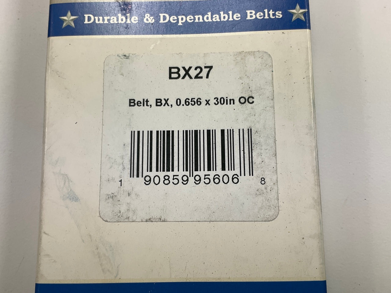 D&D BX27 Lawn & Garden Power Equipment Accessory Drive Belt - 5/8'' X 30''