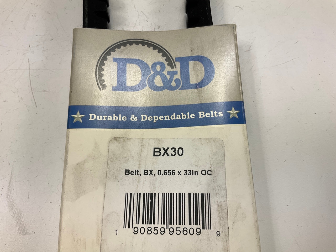D&D BX30 Cogged Industrial Accessory Drive V-Belt - 21/32'' X 33''