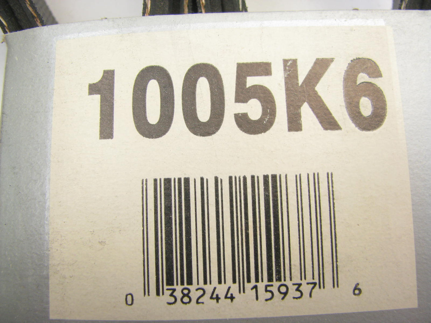 Dayco 1005K6 Serpentine Belt - 0.84'' X 101.00'' - 6 Ribs