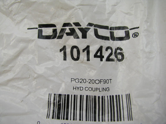 Dayco 101426 Hydraulic Crimp Fitting 90 Degree Female Swiel O-Ring 1-1/4'' Hose