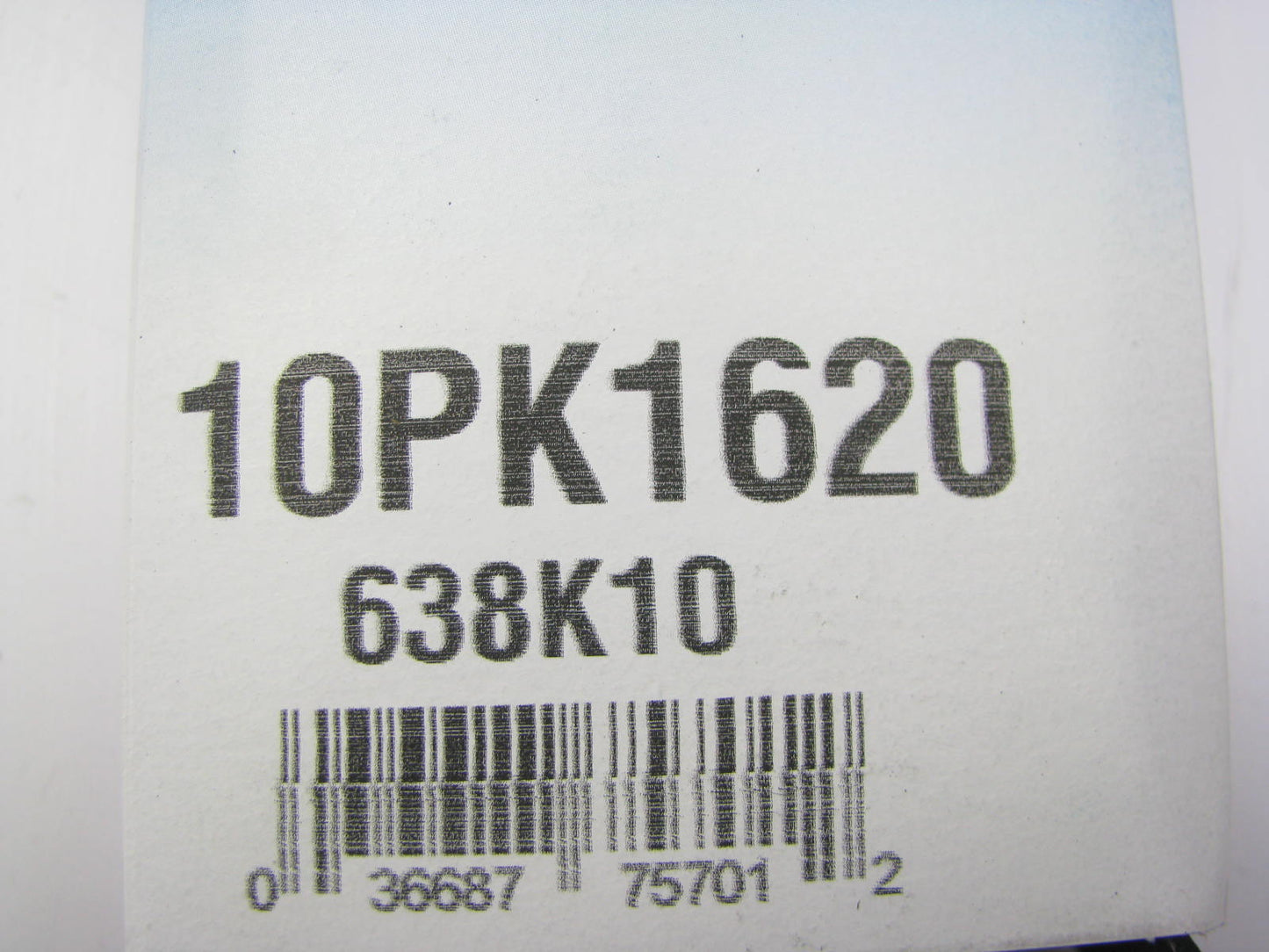 Dayco 10PK1620 Serpentine Belt - 36mm X 1620mm - 10 Ribs