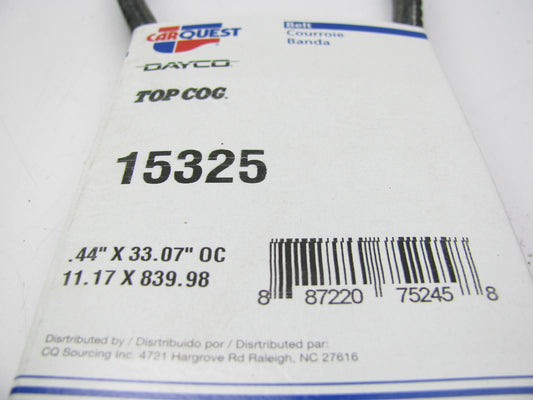 Dayco 15325 Accessory Drive Belt - 0.44'' X 32.50'' - 36 Degree