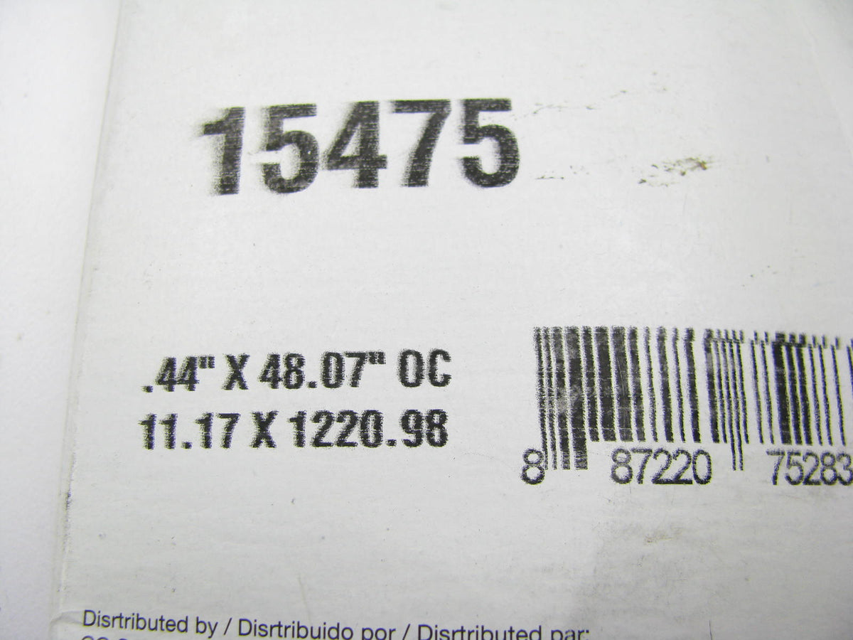 Dayco 15475 Accessory Drive Belt - 0.44'' X 47.50'' - 36 Degree