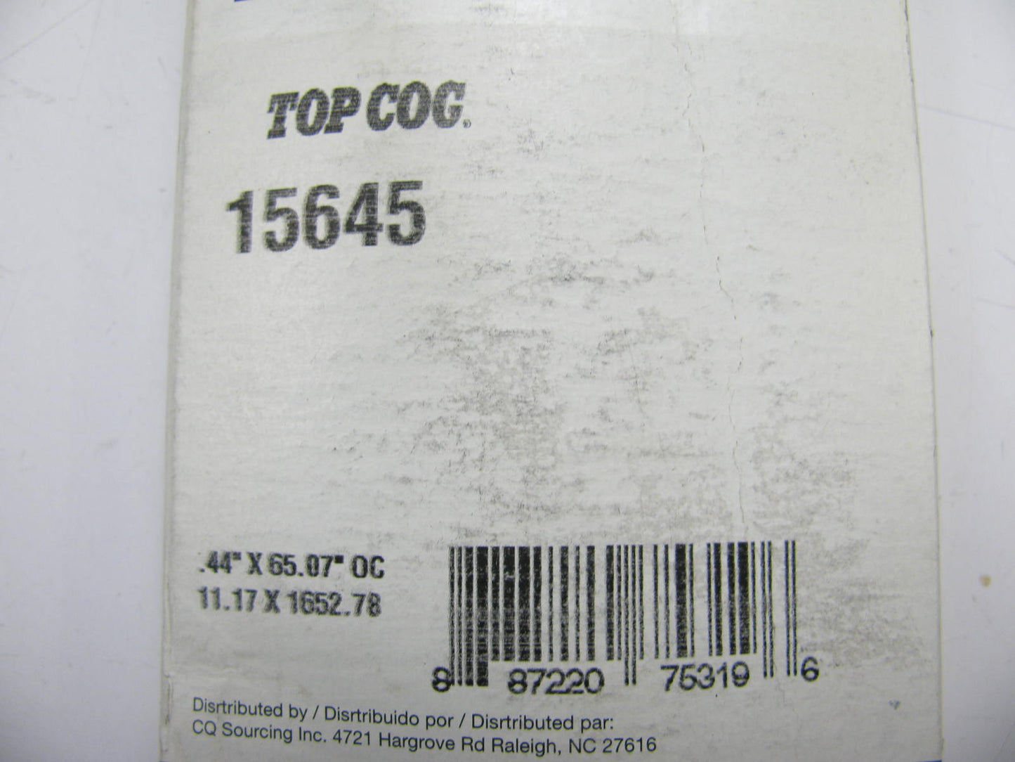 Dayco 15645 Accessory Drive Belt - 0.44'' X 64.50'' - 36 Degree