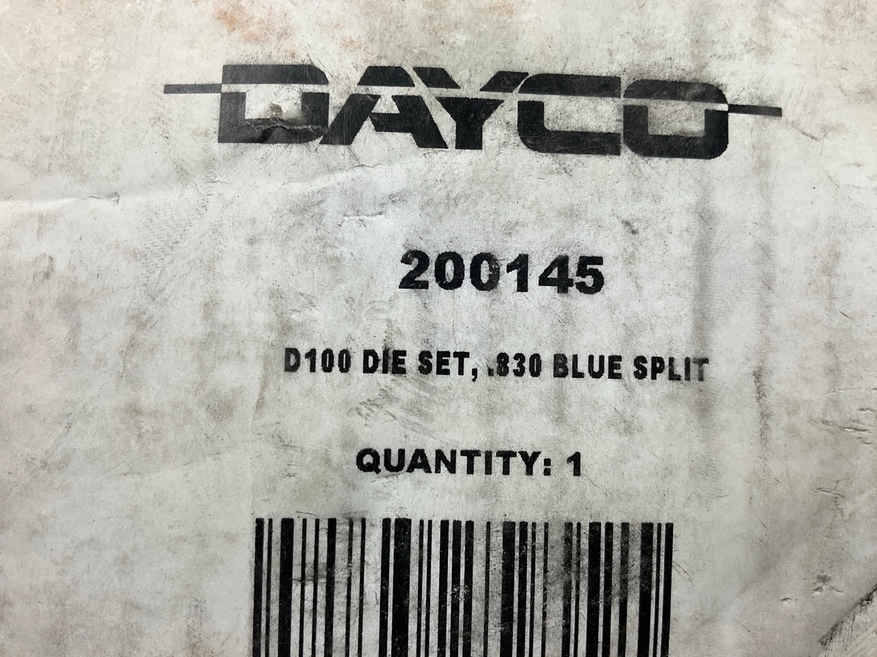 USED #1 - Dayco 200145 Blue Die Set, 0.830 For D105 D165 Hydraulic Crimper
