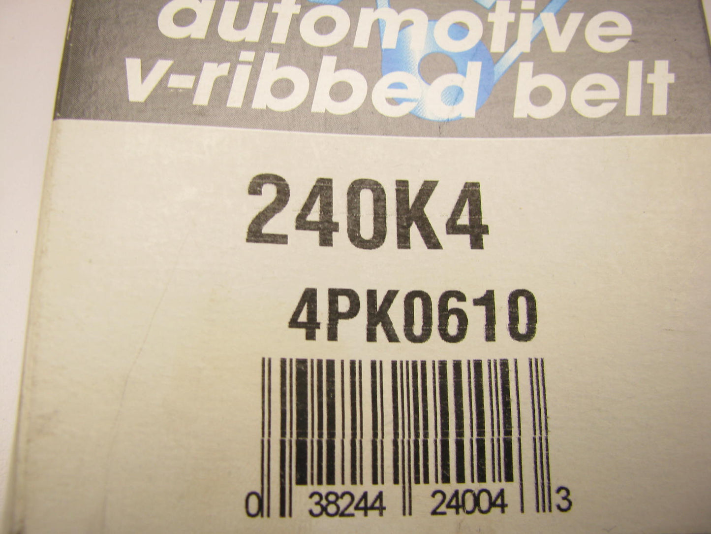 Dayco 240K4 Serpentine Belt - .56'' X 24.475'' - 4 Ribs