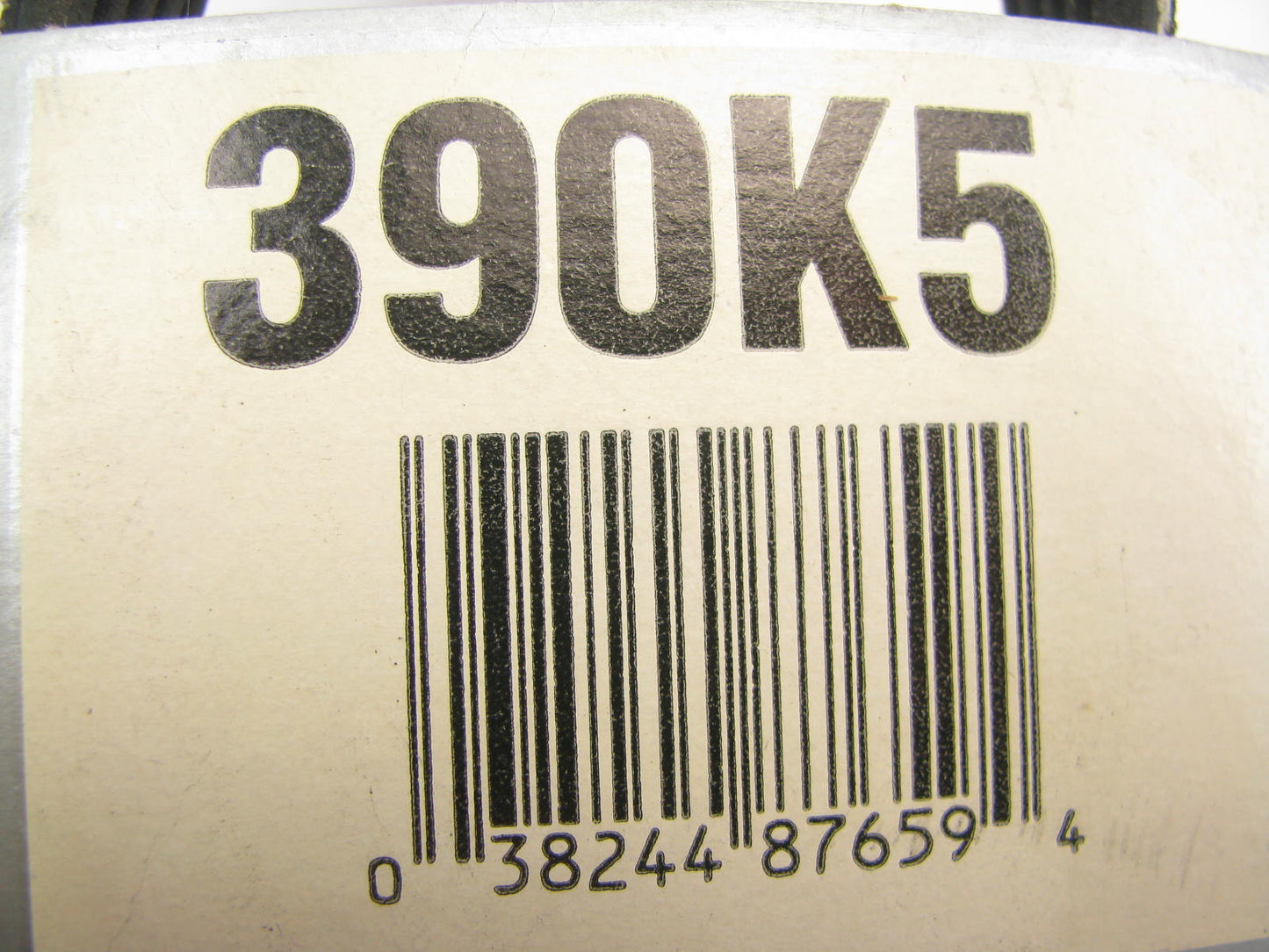 Dayco 390K5 Serpentine Belt - 0.69'' X 39.50'' - 5 Ribs