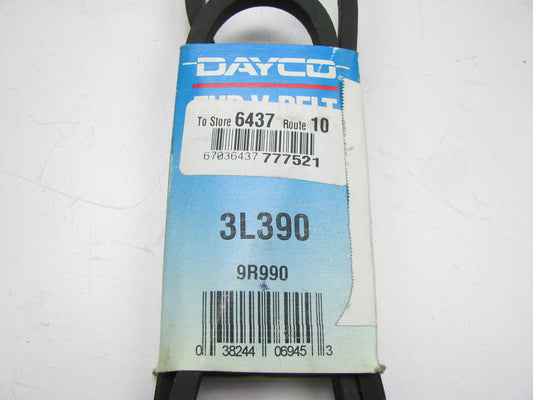 Dayco 3L390 Lawn & Garden Power Equipment Accessory Drive Belt - 3/8'' X 39''