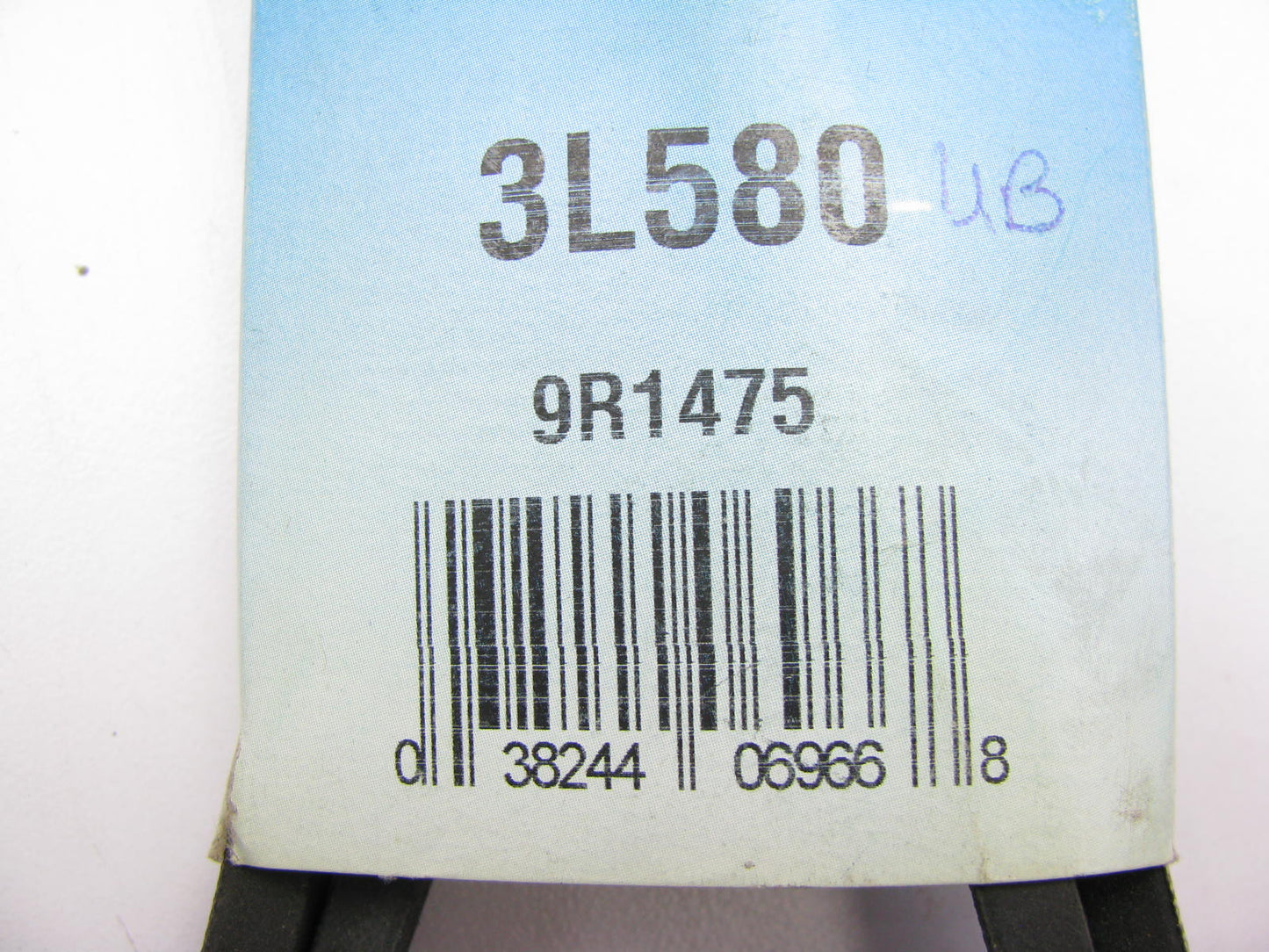 Dayco 3L580 Lawn & Garden Power Equipment Accessory Drive Belt - 3/8'' X 58''